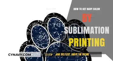 Mastering Navy Color in Sublimation Printing: Tips and Techniques