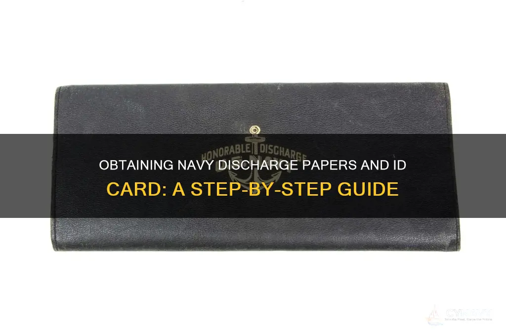 how to get navy dischare papers and id card