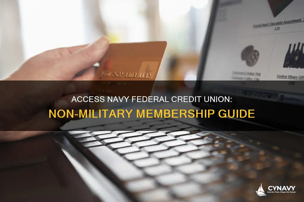 how to get navy federal account without being military