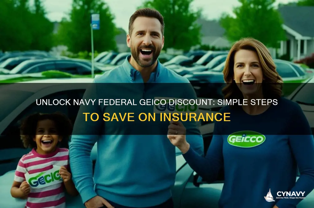 how to get navy federal geico discount