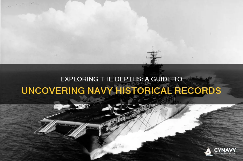 how to get navy history