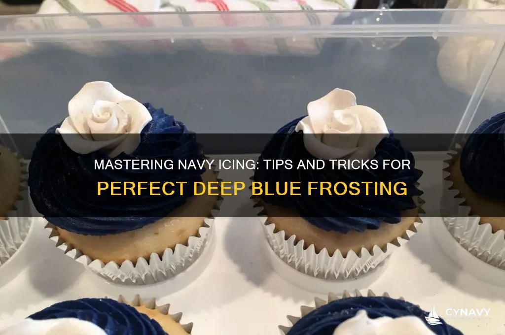 how to get navy icing