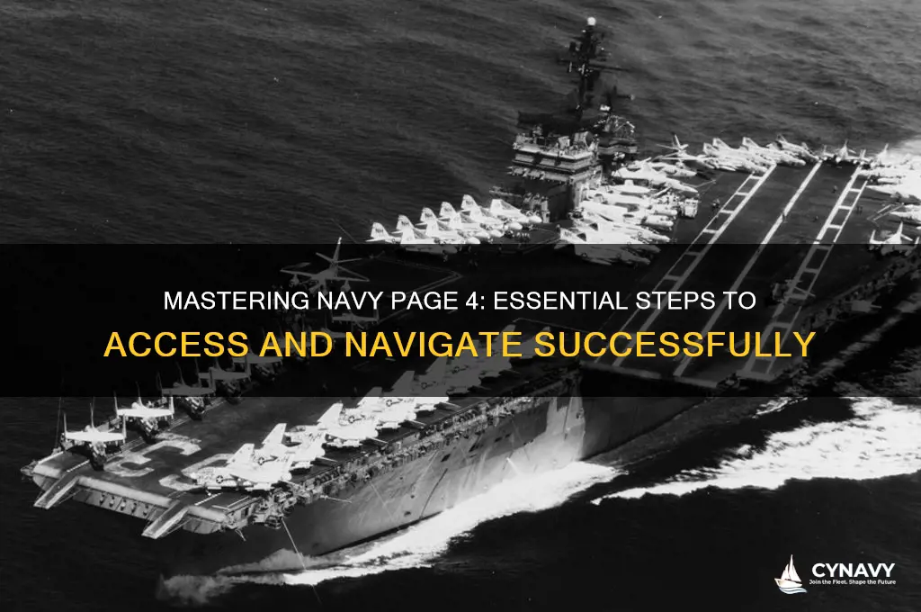 how to get navy page 4