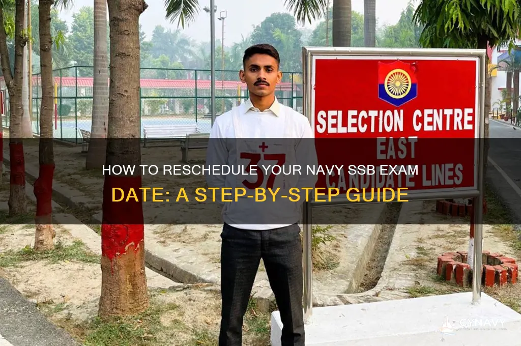 how to get navy ssb date changed