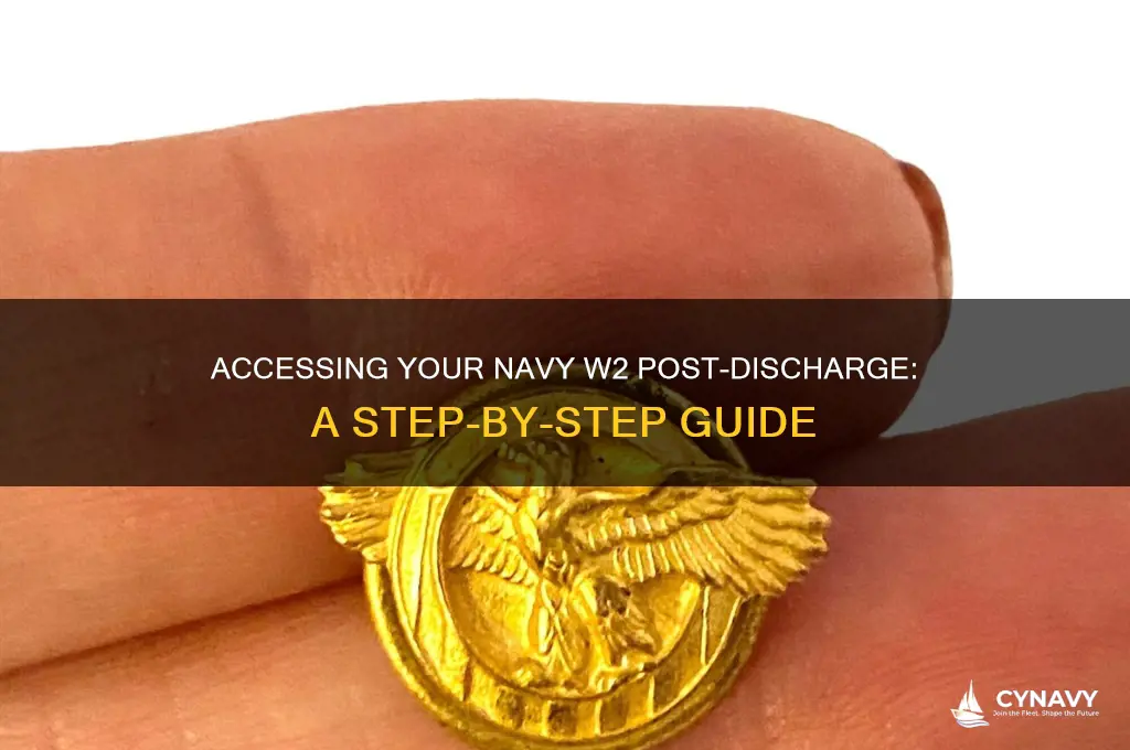 how to get navy w2 after discharge
