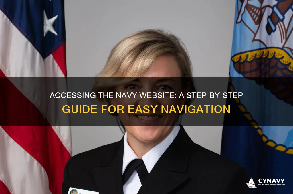 how to get navy websirte