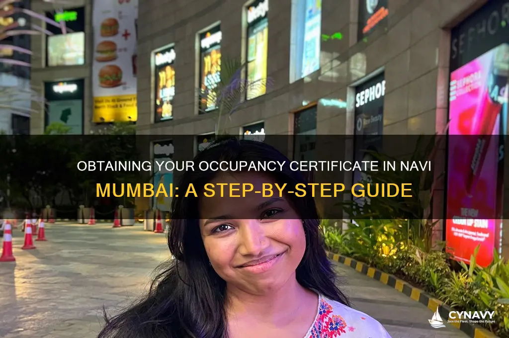 how to get occupancy certificate in navi mumbai
