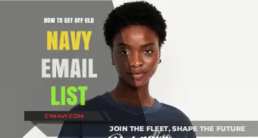 Unsubscribe Successfully: How to Get Off Old Navy's Email List