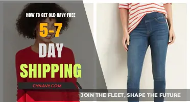 Unlock Old Navy Free 5-7 Day Shipping: Easy Tips & Tricks