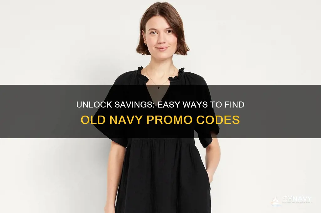 how to get old navy promo code