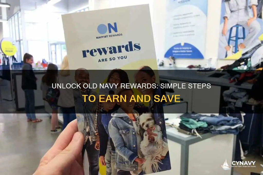 how to get old navy rewards
