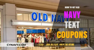 Unlock Old Navy Text Coupons: Easy Steps to Save Big