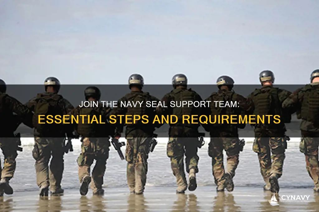 how to get on navy seal support team