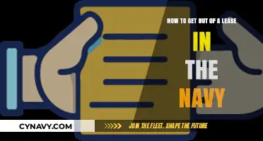 Breaking Free: Navy Lease Termination Guide for Sailors