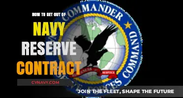 Breaking Free: A Guide to Exiting Your Navy Reserve Contract