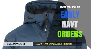 Navigating Early Navy Orders: Strategies for a Smooth Transition Out