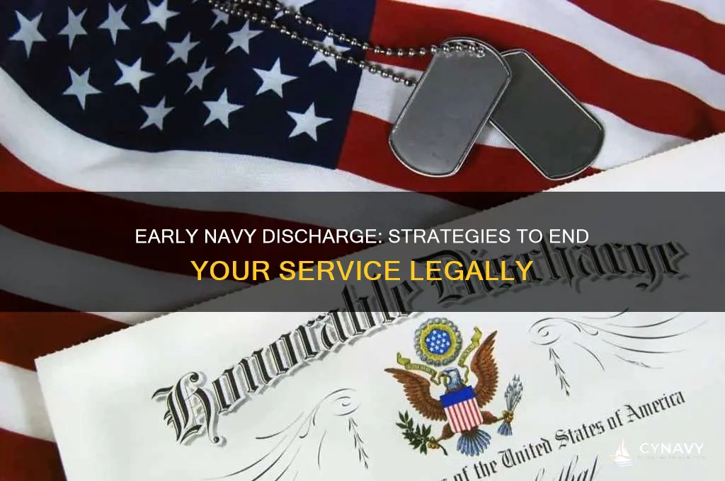 how to get out of the navy early