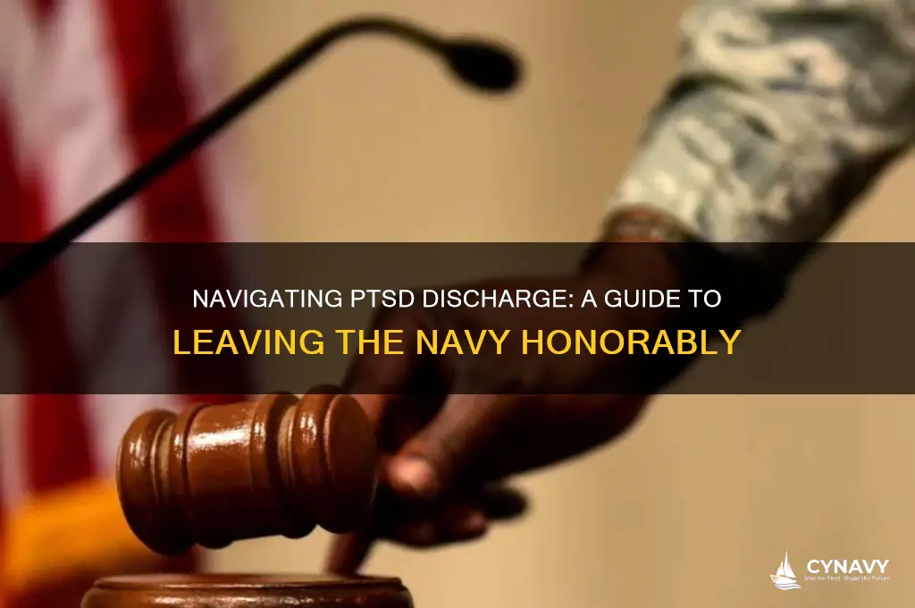 how to get out of the navy for ptsd