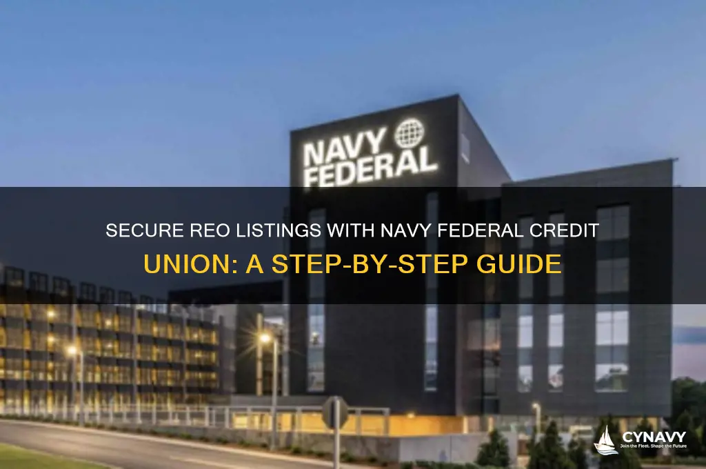 how to get reo listings with navy federal credit union