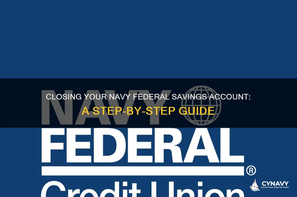 how to get rid of savings account navy federal