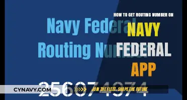 Finding Your Navy Federal Routing Number: A Step-by-Step App Guide