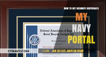 Secure Your Navy Portal Access: Obtain Your Security Certificate Easily