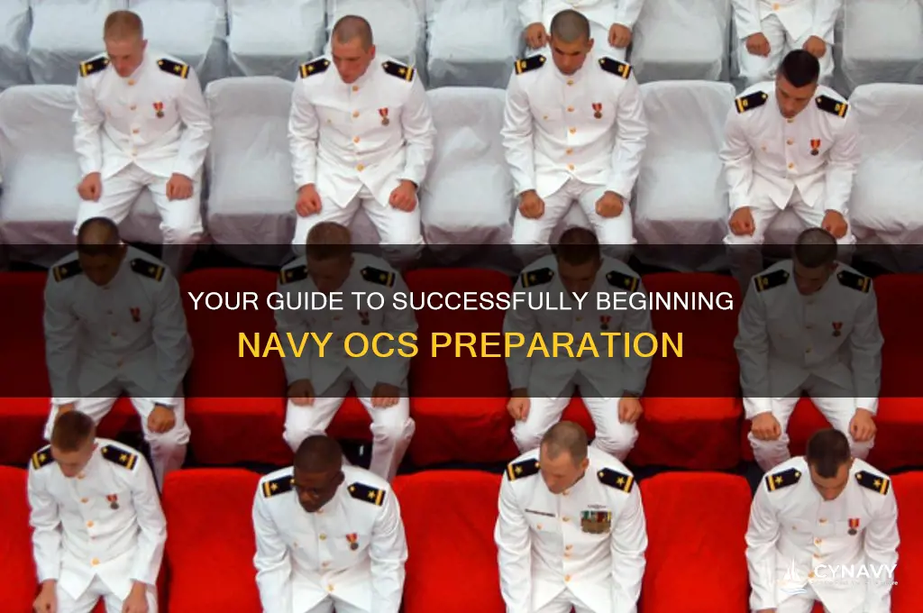 how to get started for navy ocs