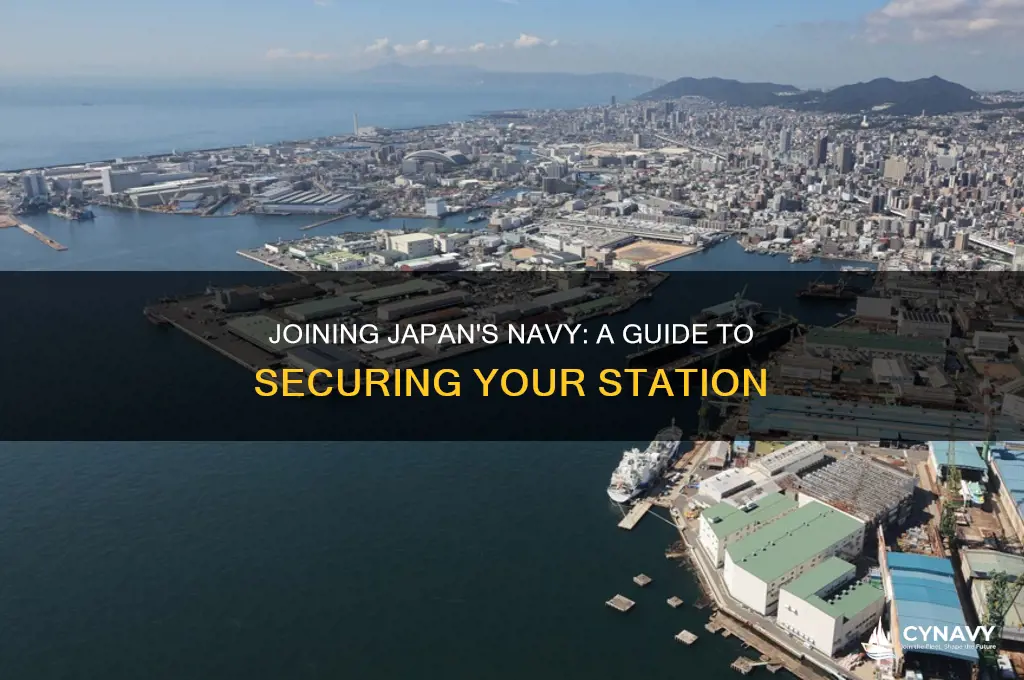 how to get stations in japan navy