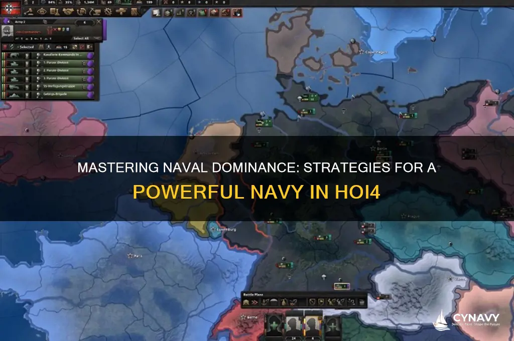 how to get strong navy on hoi4