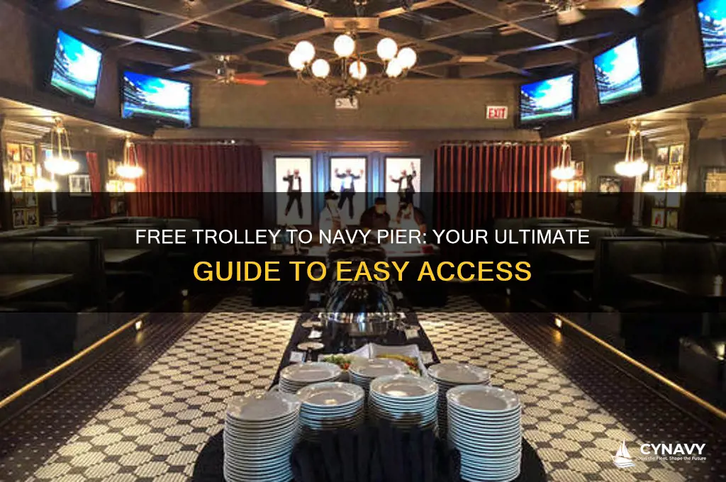 how to get the free trolley navy pier