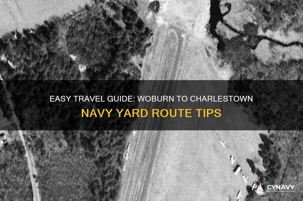 how to get to charlestown navy yard from woburn
