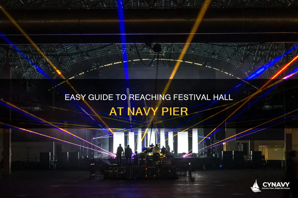 how to get to festival hall on navy pier