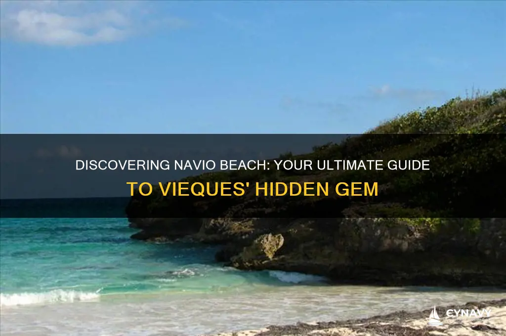 how to get to navio beach vieques