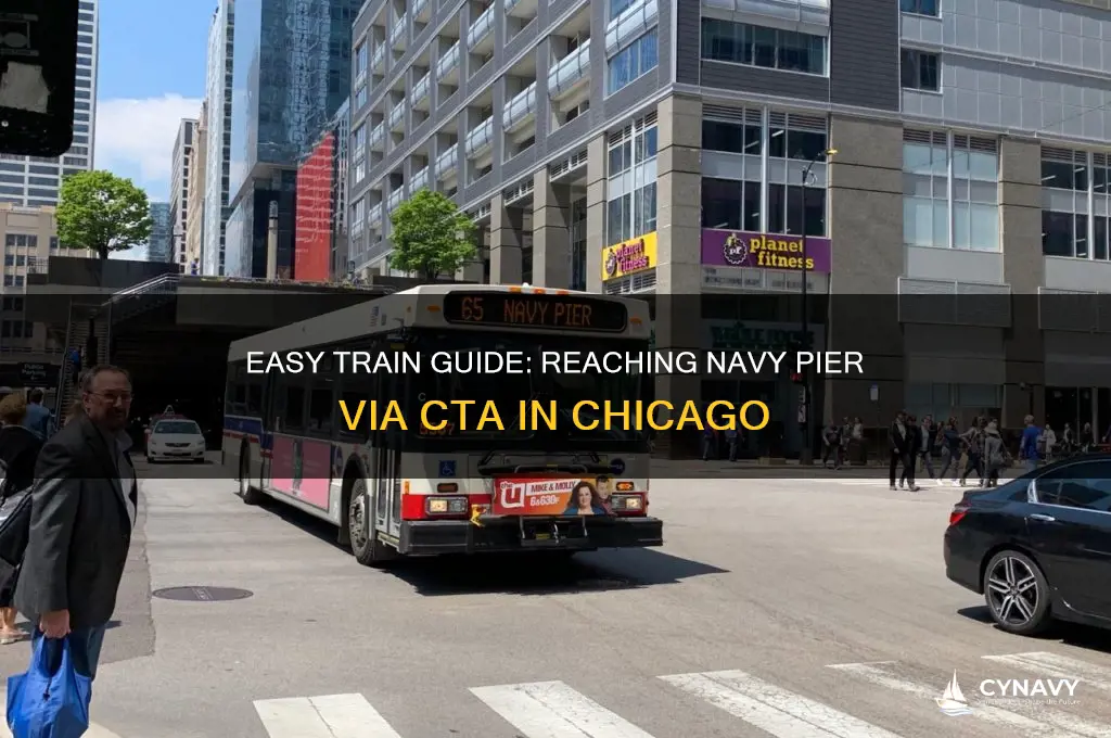 how to get to navy pier by train