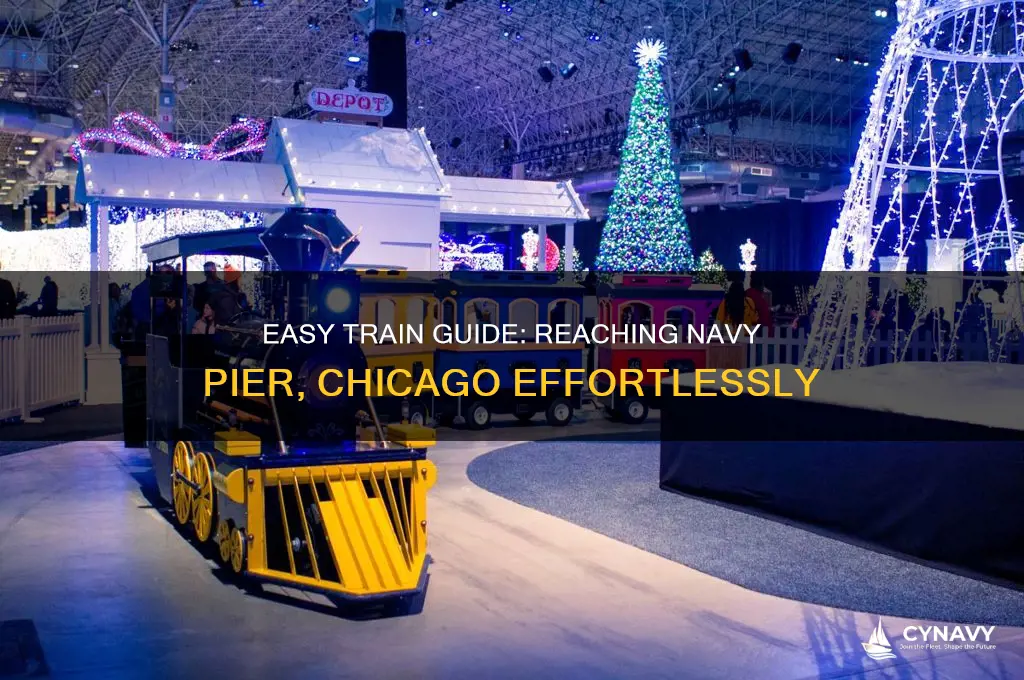 how to get to navy pier chicago by train
