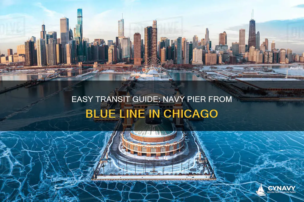how to get to navy pier from blue line
