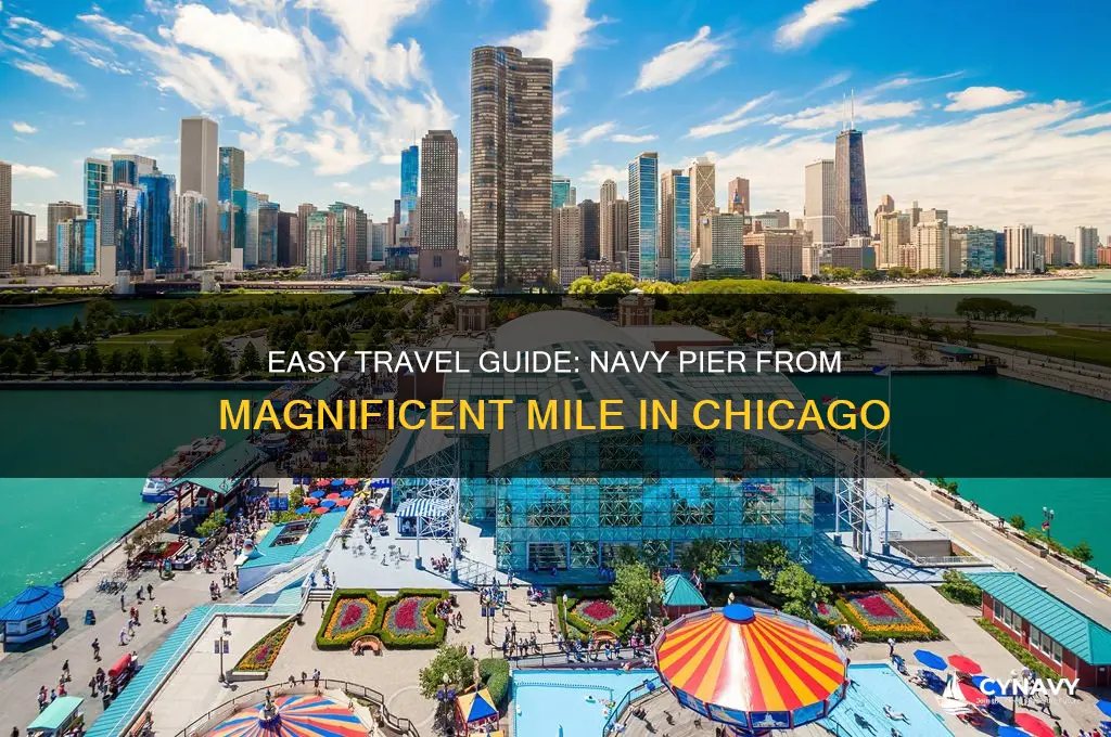 how to get to navy pier from magnificent mile