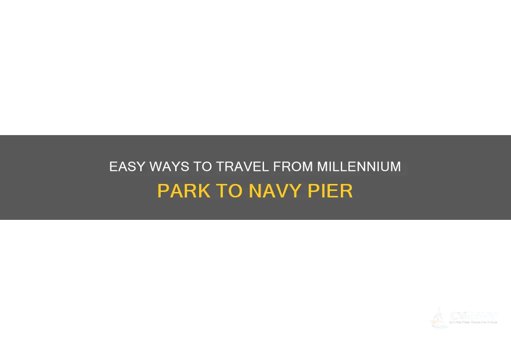 how to get to navy pier from millenium park