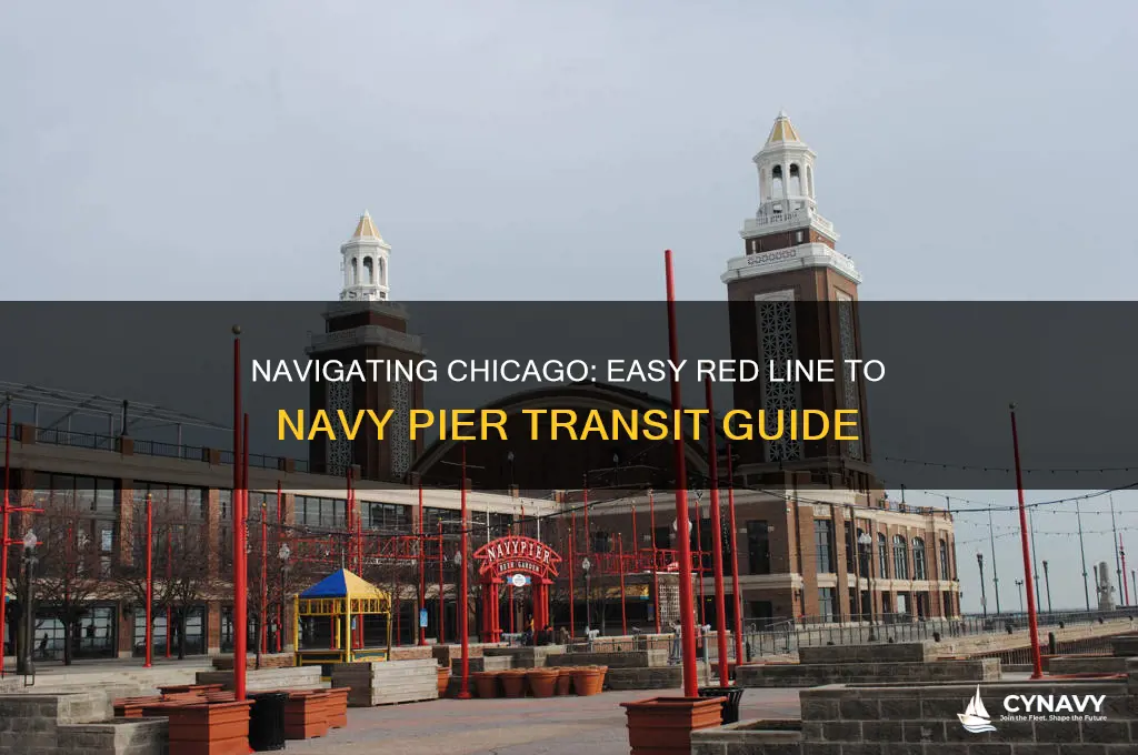 how to get to navy pier from red line