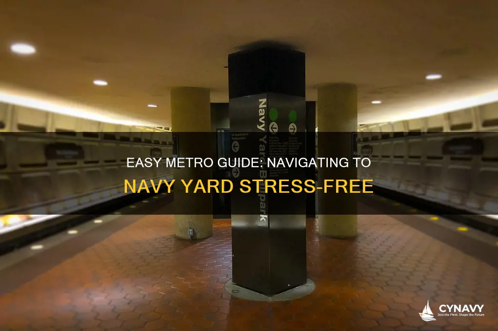 how to get to navy yard on metro