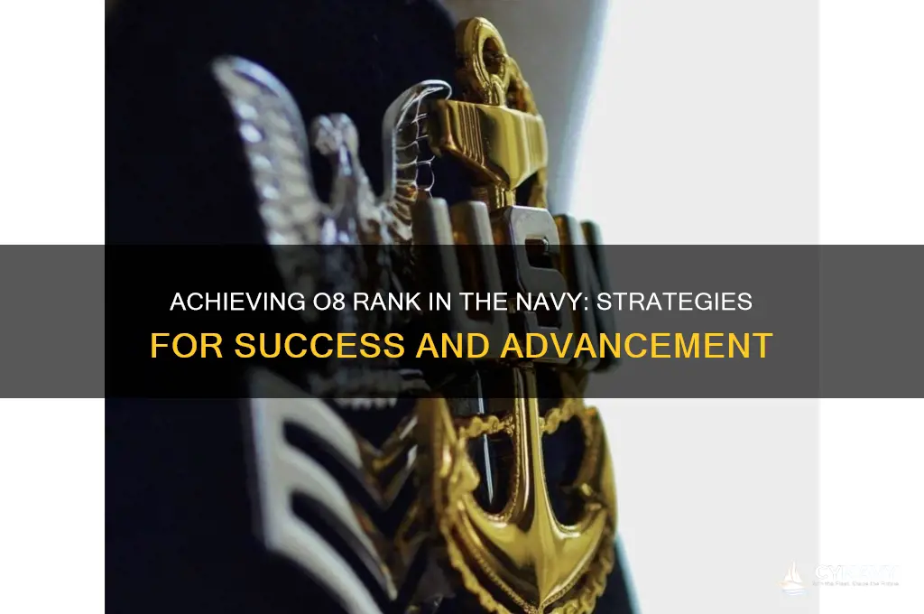 how to get to o8 in navy