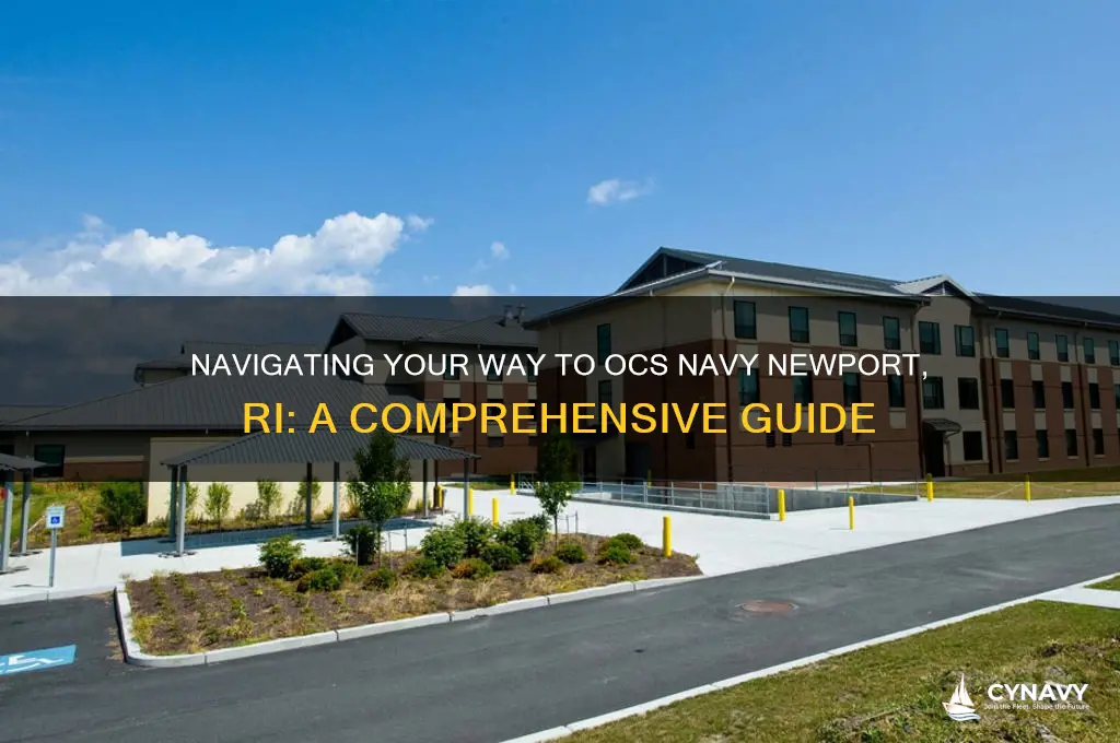 how to get to ocs navy newport ri