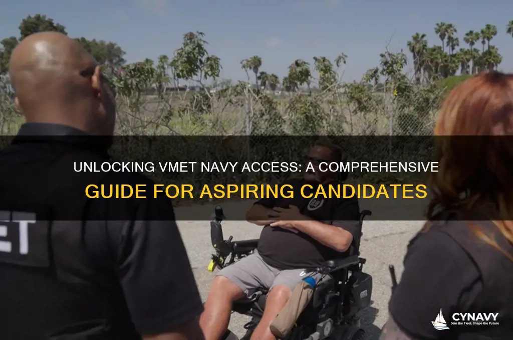 how to get vmet navy