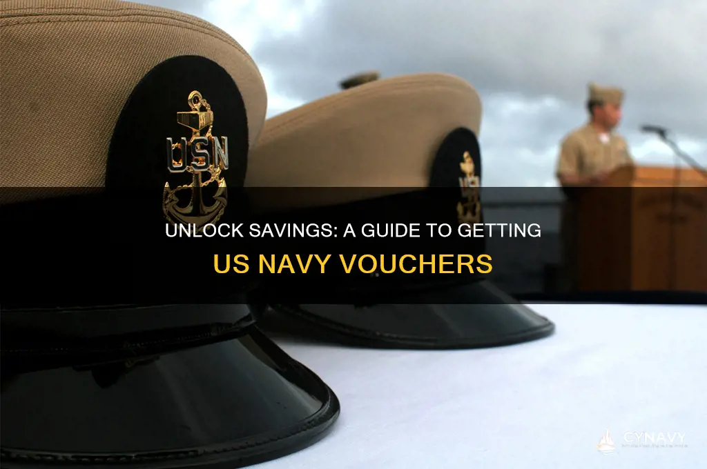 how to get voucher us navy
