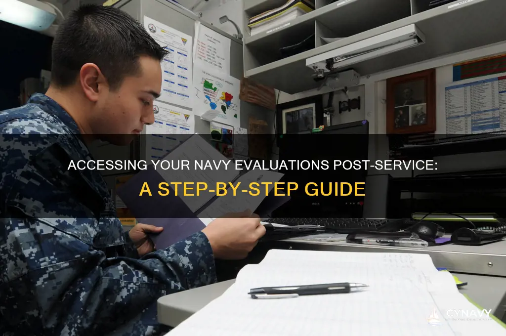 how to get your navy evals after you get out