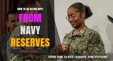 Transitioning to Active Duty: A Navy Reservist's Guide