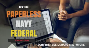Transitioning to a Paperless Lifestyle with Navy Federal