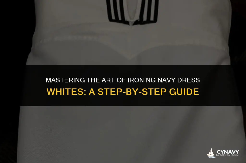 how to iron navy dress whites