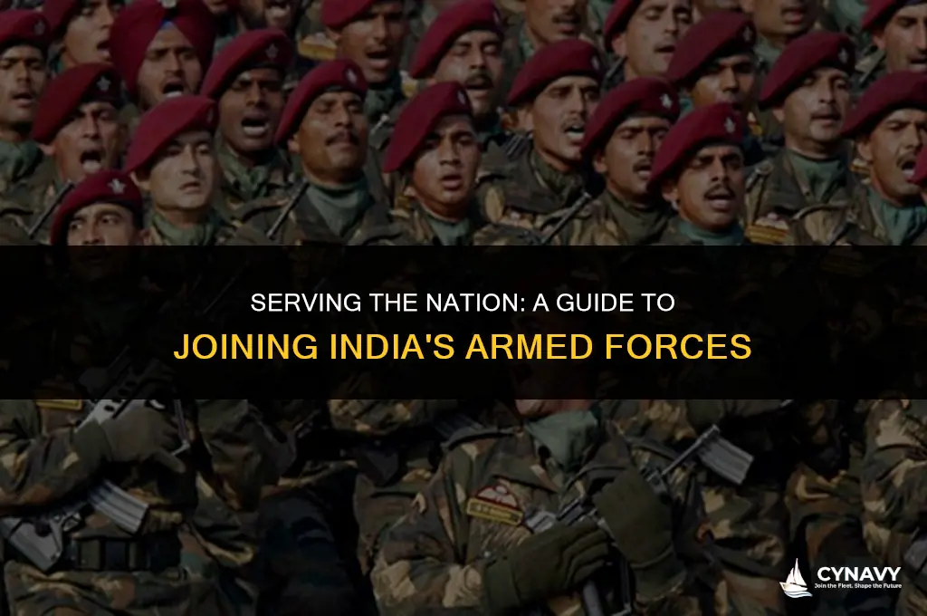 how to join indian army navy air force