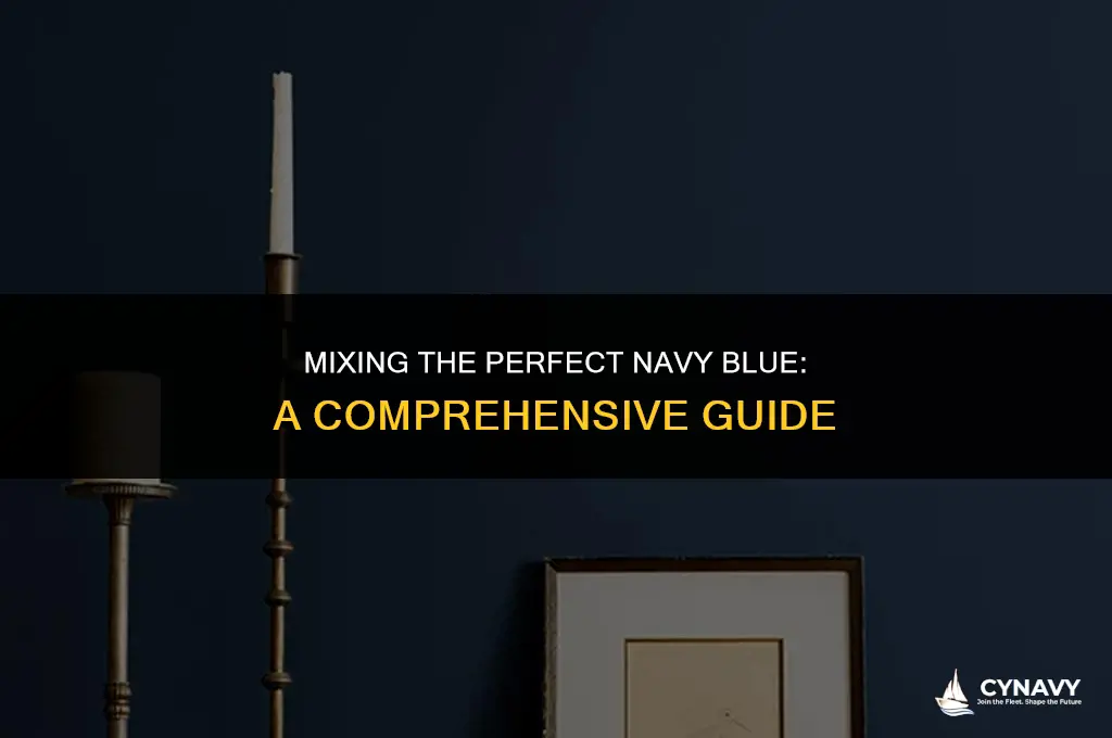 how to make color navy blue
